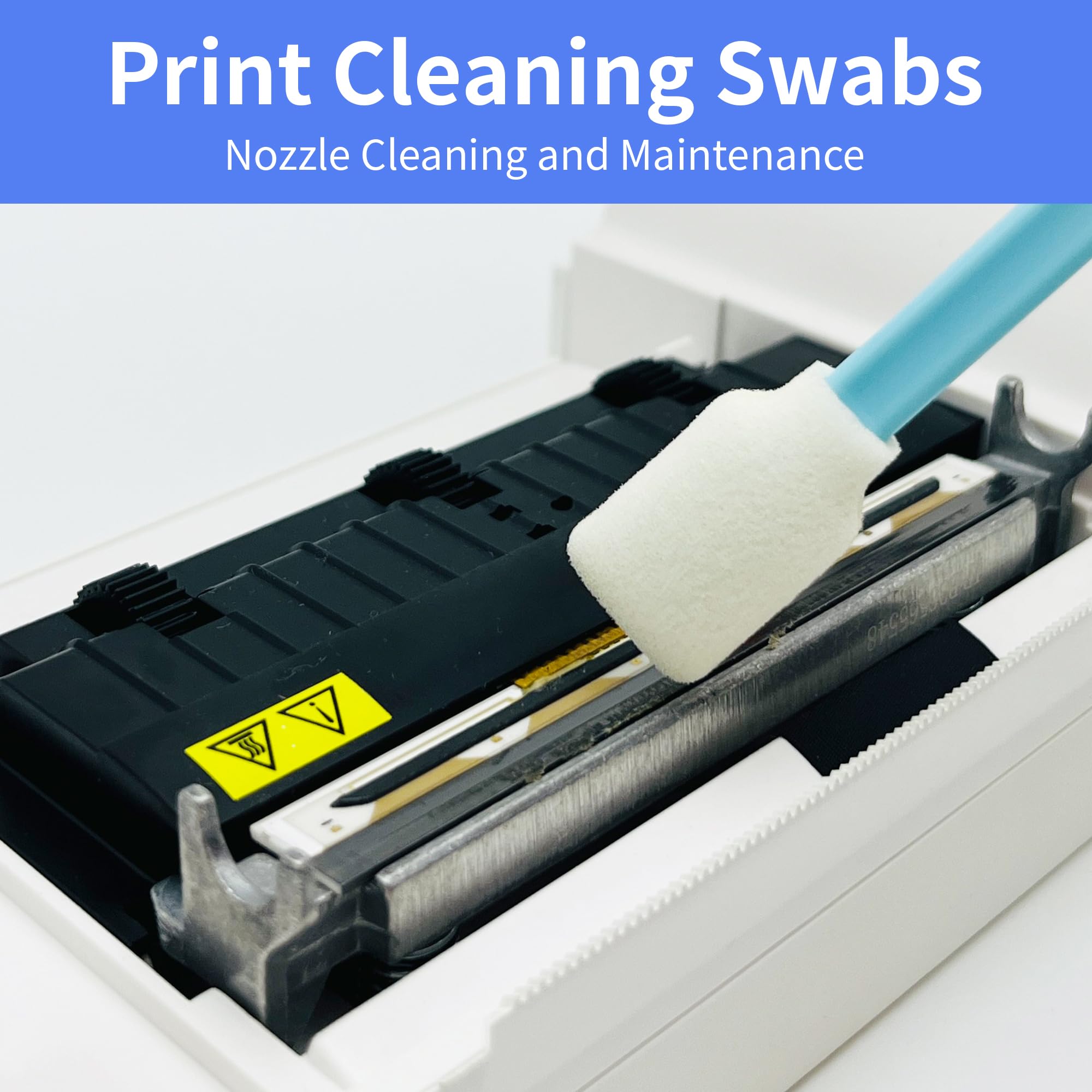 Lint-Free Foam Swabs - Precision Cleaning Sticks -6 Lint-Free Foam Swabs - Precision Cleaning Sticks -6