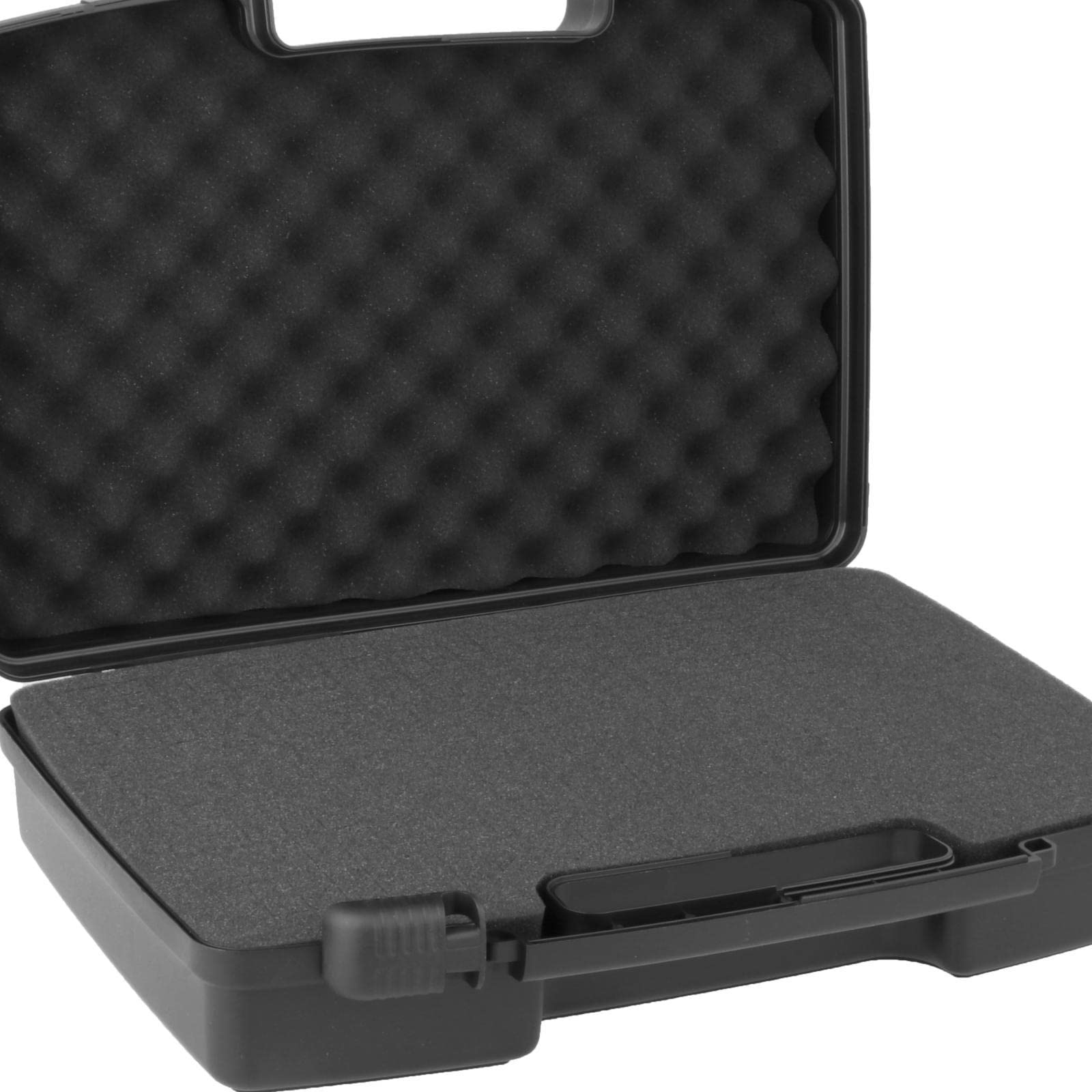 Qianly Boîte à outils de protection avec éponge Boîte de rangement pour outils électriques Organisateur en mousse Anti-impact Boîte vide Valise Organisateur, 450mmx330mmx130mm