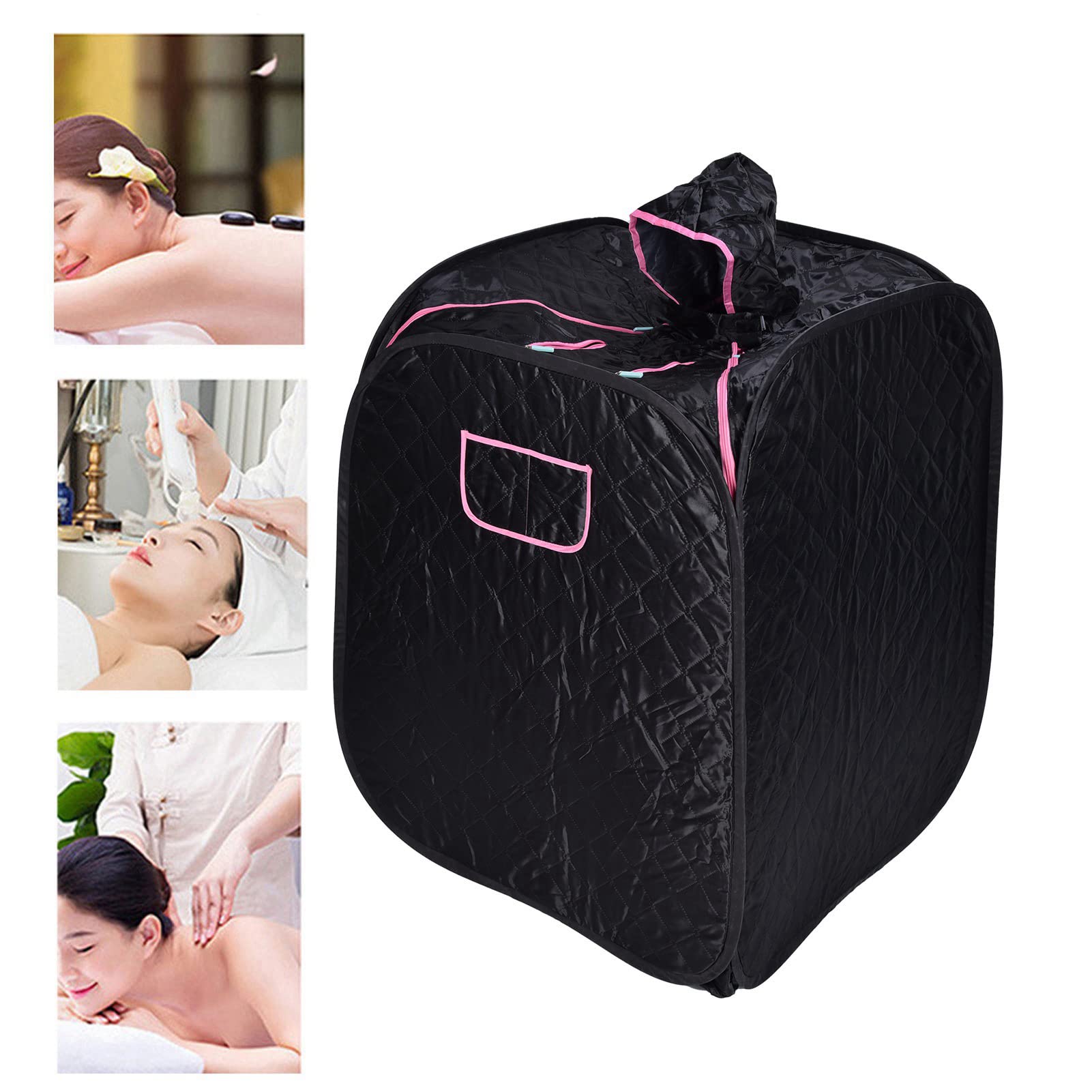 Haofy Sauna de Vapor Personal Portátil, Mini Caja de Sauna Multifunción para Casa