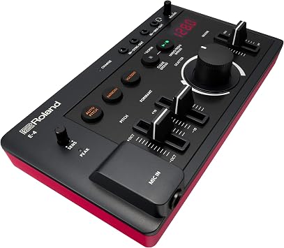Roland AIRA Compact E-4 VOICE TWEAKER | Vocal Performance Tool with Powerful Voice Transformer & CB-RAC AIRA Compact Carrying Case