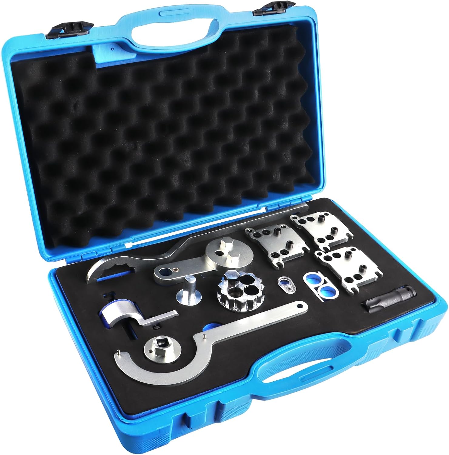14Pcs Engine Timing Tool Kit, Camshaft Lock Alignment Set Compatible with Mercedes Benz M254 M256 Engines, Replace W256589002300 W256589023100 W654589004000 W654589002100 W177589010900