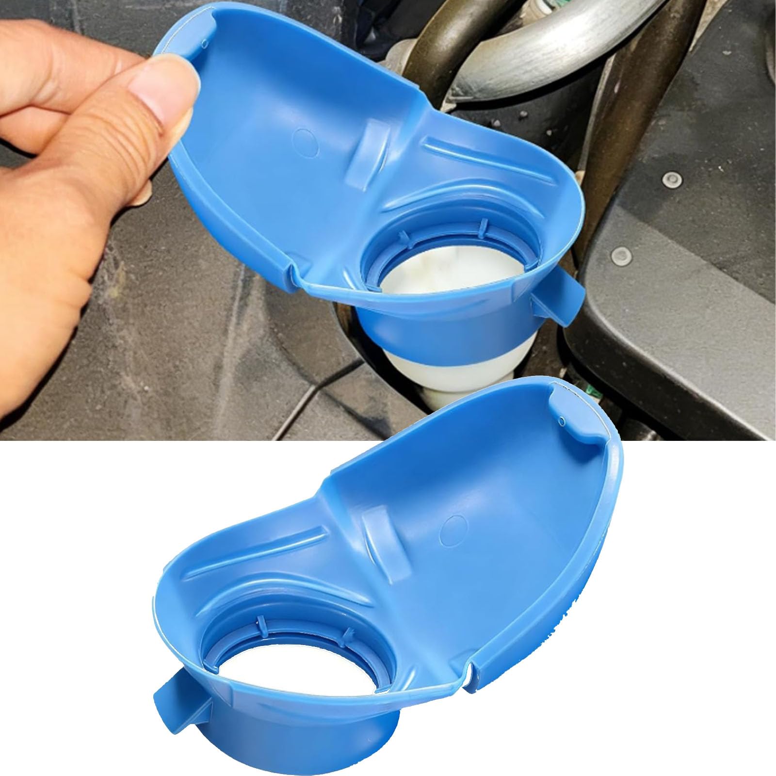 ONEMAJI Front Windscreen Wiper Washer Fluid Reservoir Cap for S-Koda Octavia IV Combi 2019-2024, Screenwash Tank Lid Automotive Window Cleaning Bottle Cover,1pc