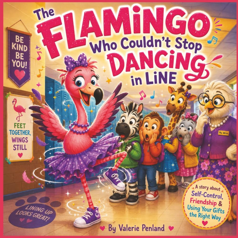The Flamingo Who Couldn't Stop Dancing in Line