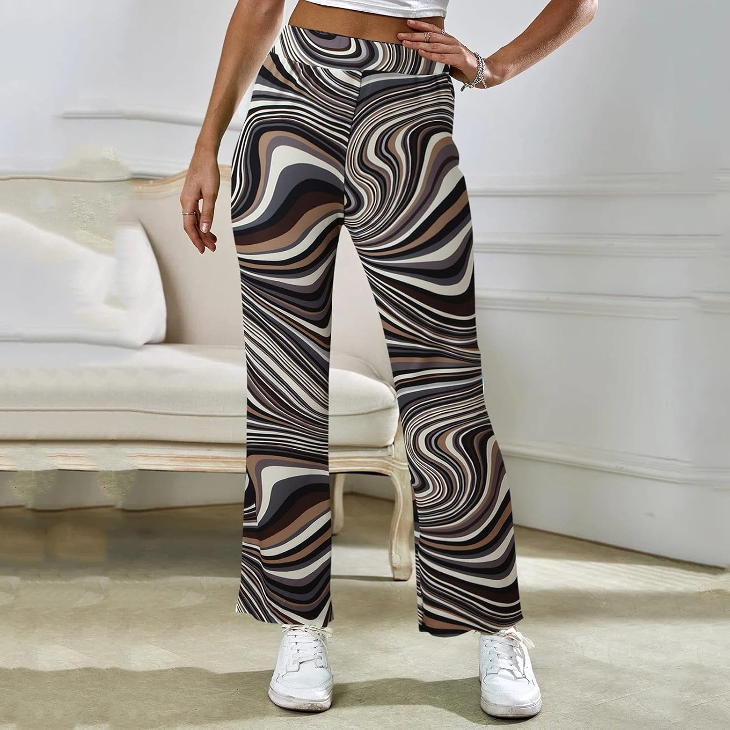 Xiloccer Womens Workout Pants Casual Running Sports Pants Lightweight Flared Sweatpants Joggers Mom Pants Women Gifts : Clothing, Shoes & Jewelry