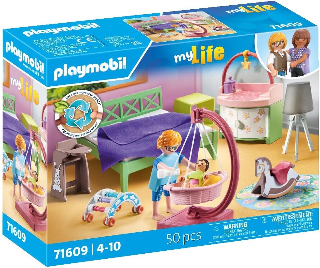 Playmobil Bedroom with Baby Corner