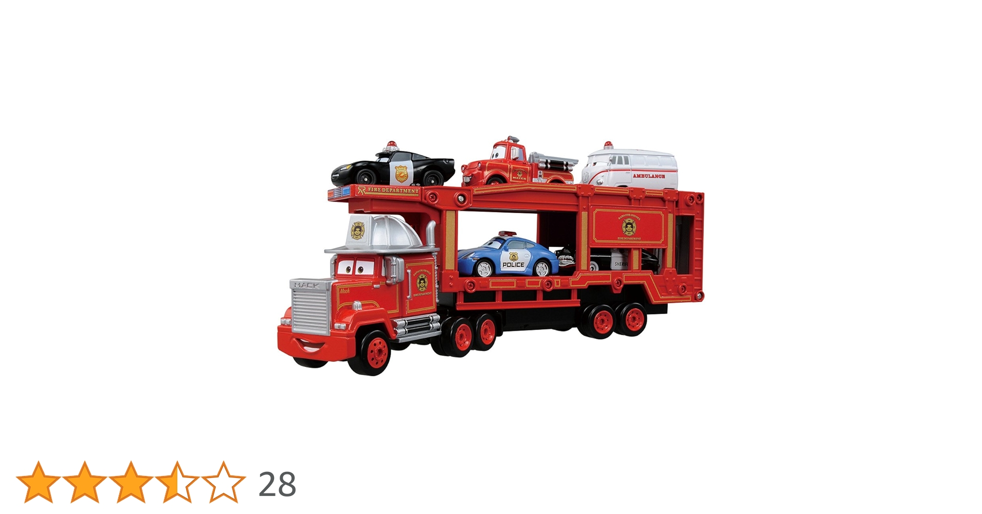 Amazon | トミカ カーズ レスキューゴー!ゴー!キャリア