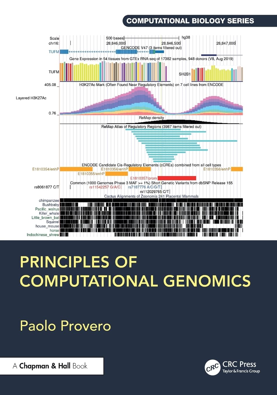 Principles of Computational Genomics (Chapman & Hall/CRC Computational Biology Series)