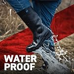 Dunlop Protective Footwear Mens Modern rain Boots, Black, Size 11 US