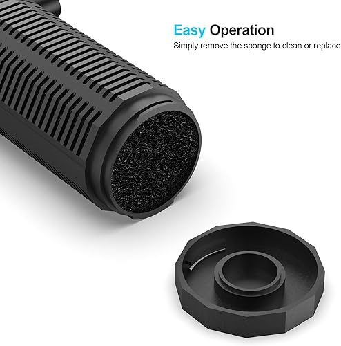 Miniatura 6 de Filtro interno para acuario de 30  100 galones  Filtros de tanque de peces ultra silenciosos Filtro de bomba de energía sumergible de 400 GPH con