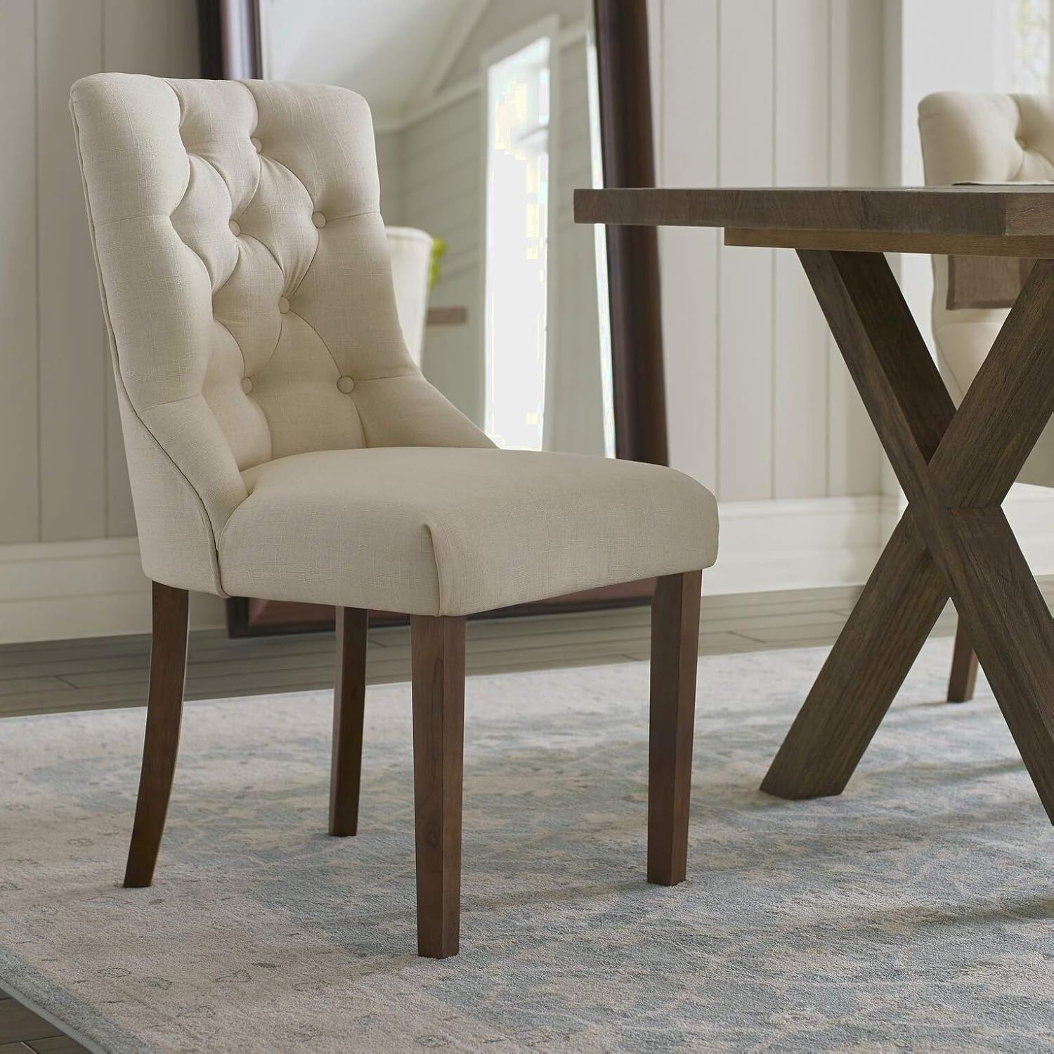 Atchison Upholstered Dining Chair, Weight Capacity 220 lb