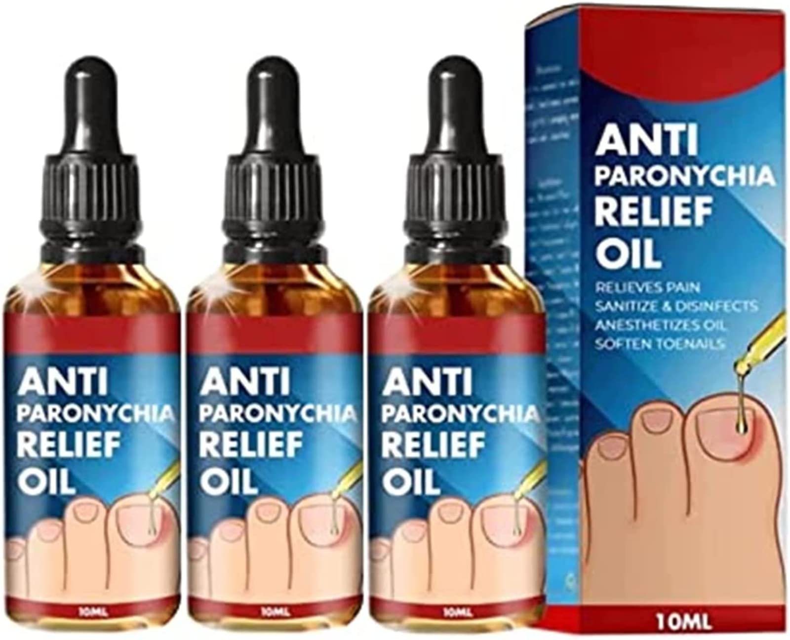 Buy 3Pcs German ToenailPlus Anti Paronychia Oil, 2023 Best Toenail Oil