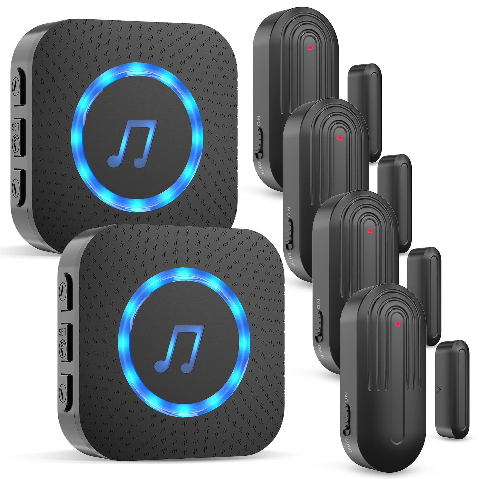 SanJie Door Chime Alarm When Open for Kids Safety, Home and Business