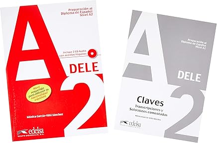 Pack DELE A2 (libro del alumno + claves) (Preparación Al Dele - Jóvenes Y Adultos - Preparación Al Dele - Nivel A2) Libros,Libros universitarios y de estudios superiores,Humanidades