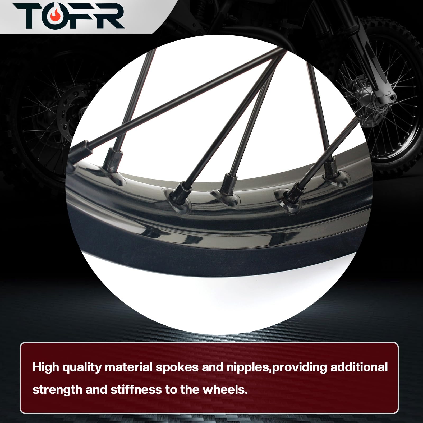 Amazon.com: TOFR YZ250F YZ450F 2014-2024 Front Wheel Hub Rim