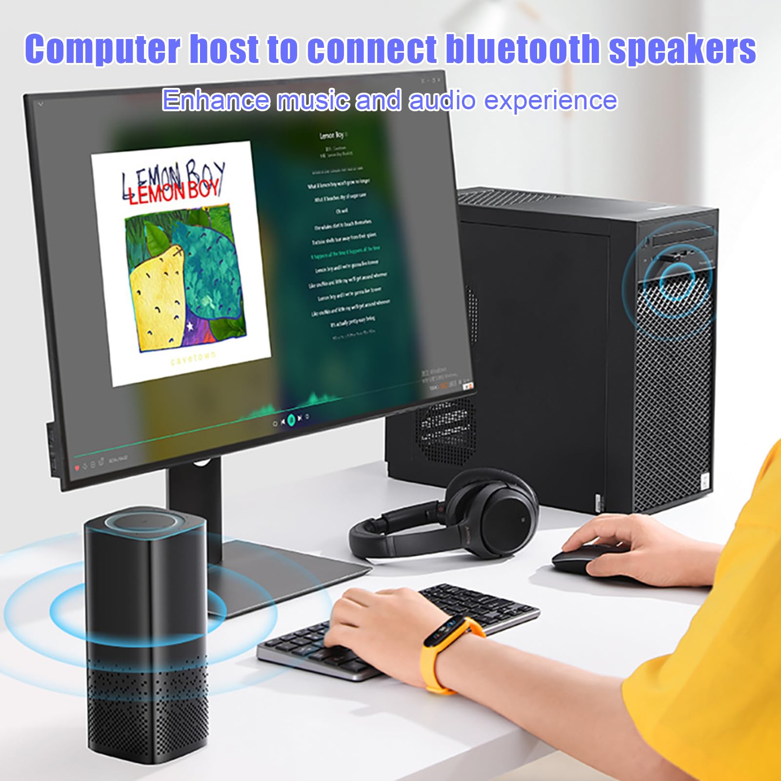 Adaptateur Bluetooth 5.3 Pour Pc, Ps5/Ps4/Pro/Commutateur, Récepteur Bluetooth, Adaptateur Audio Usb À Faible Latence Avec Aptx, P - Informatique