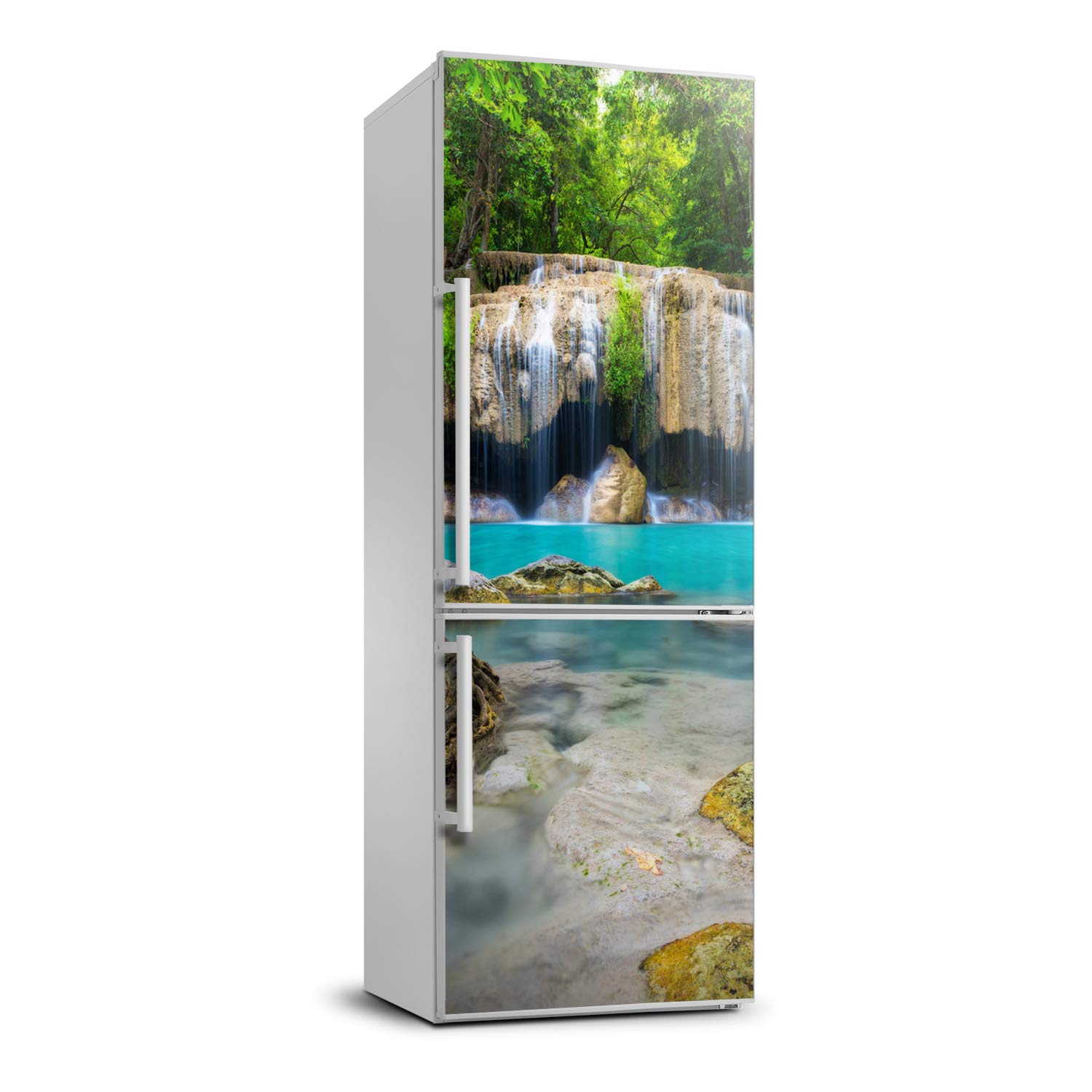 Pegatinas para refrigerador 60x180 cm de vinilo autoadhesivo Tulup