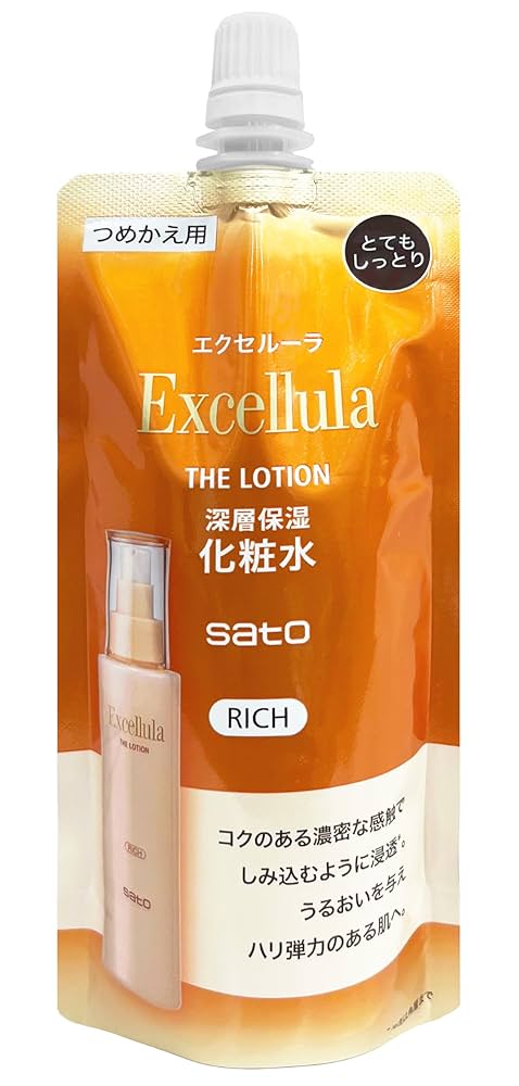 エクセルーラ ザ・ローション とてもしっとり 詰め替え用 Amazon | 佐藤製薬 エクセルーラ ザ・ローション (RICH