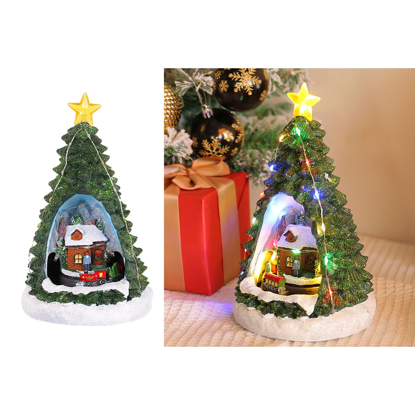 Amazon.co.jp: Xzmzbxzb インタラクティブクリスマスツリー オルゴール