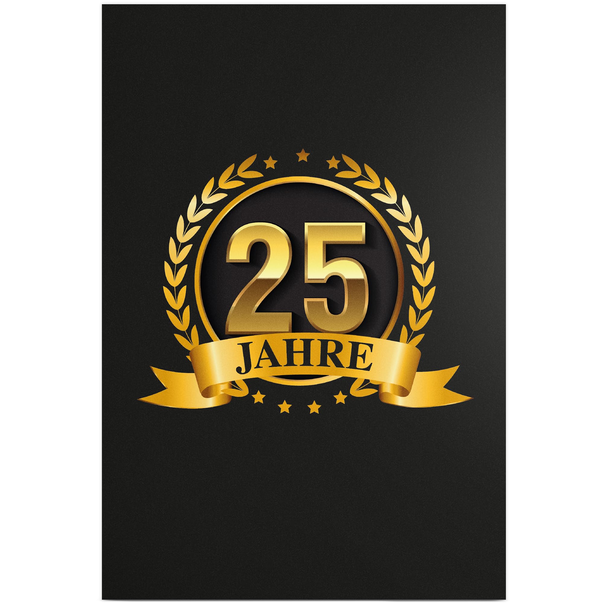Targa Plastica Divertente 'Attenzione Ai 25 Anni' - Regalo 25° Compleanno Donna E Uomo, Decorazione Festa, 30x20 Cm, Idea Gag Per Amici E Parenti