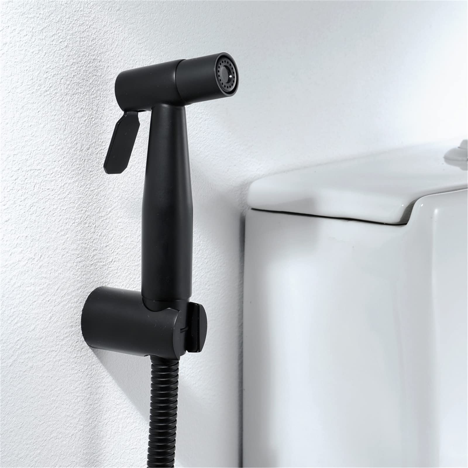 Kit Douchette WC, Pulvérisateurs de Bidet à Main Acier Inoxydable Douchette Toilette WC Haute Pression Bidet Toilette Mural Kit Hygiene WC avec 1.5m Tuyau, pour Hygiène Personnelle