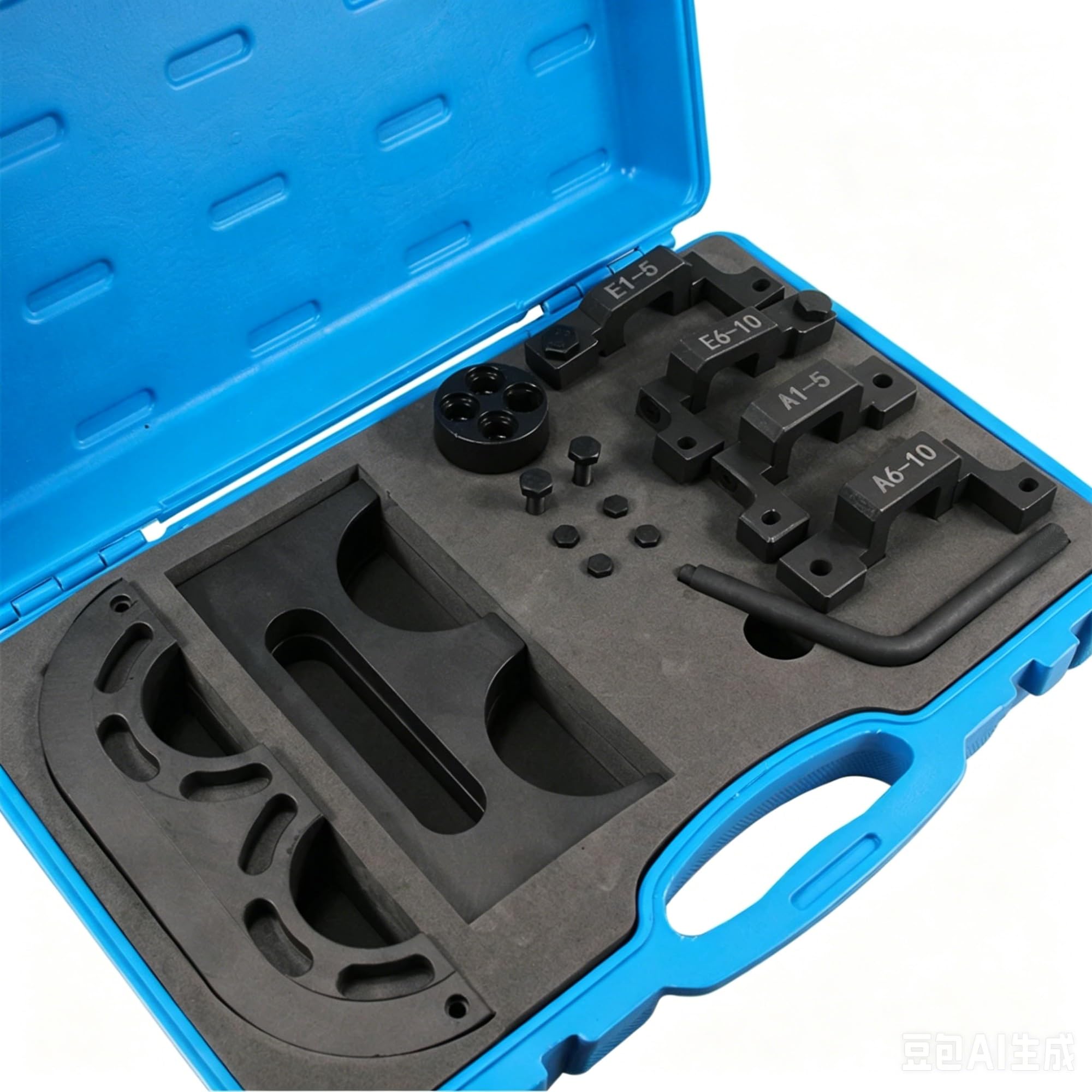 Compatibile Con BMW Per S85 Per M5 M6 E60 E63 Kit Di Attrezzi Per Bloccaggio E L'allineamento Della Fasatura Dell'albero A Camme Motore, Codici 115300 E 115380. Kit Messa Fase Motore