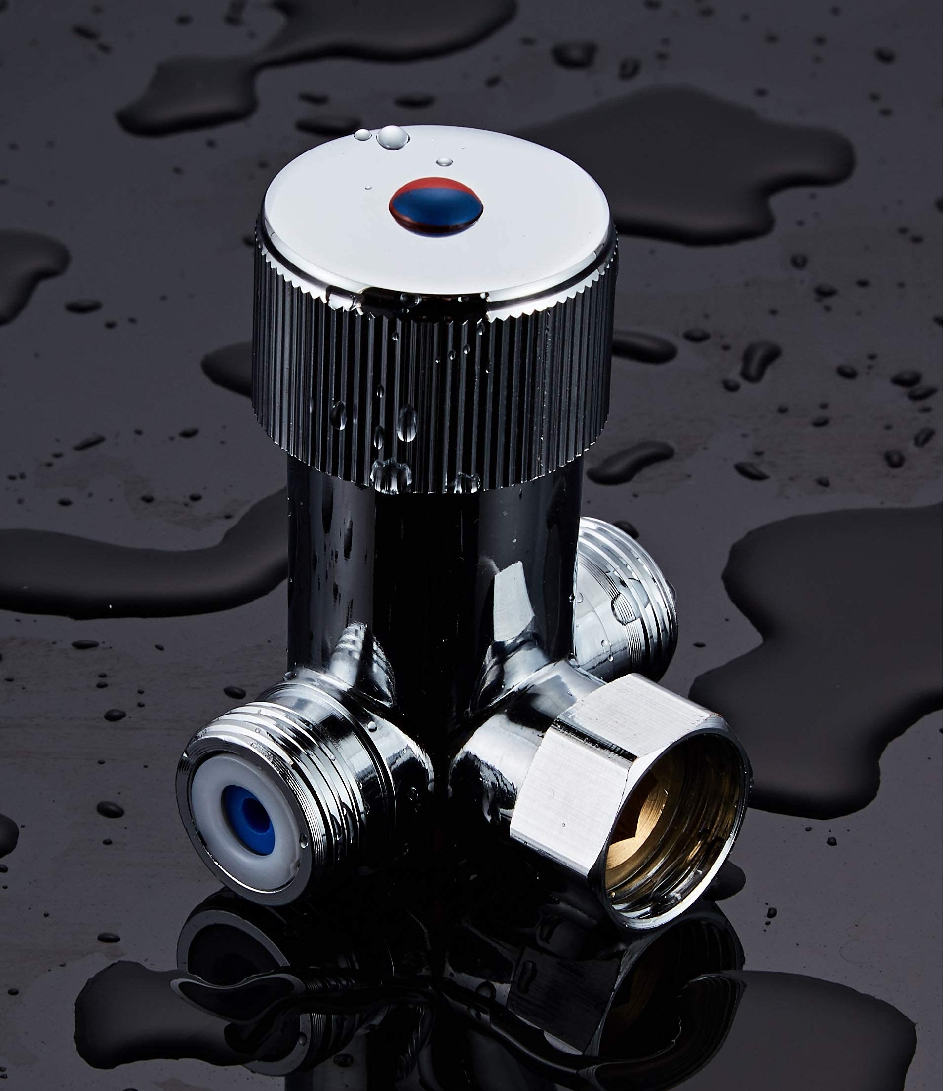 Gangang Adjust Tempcontrol Thermostatic Mixer Valve,Brass Tempered