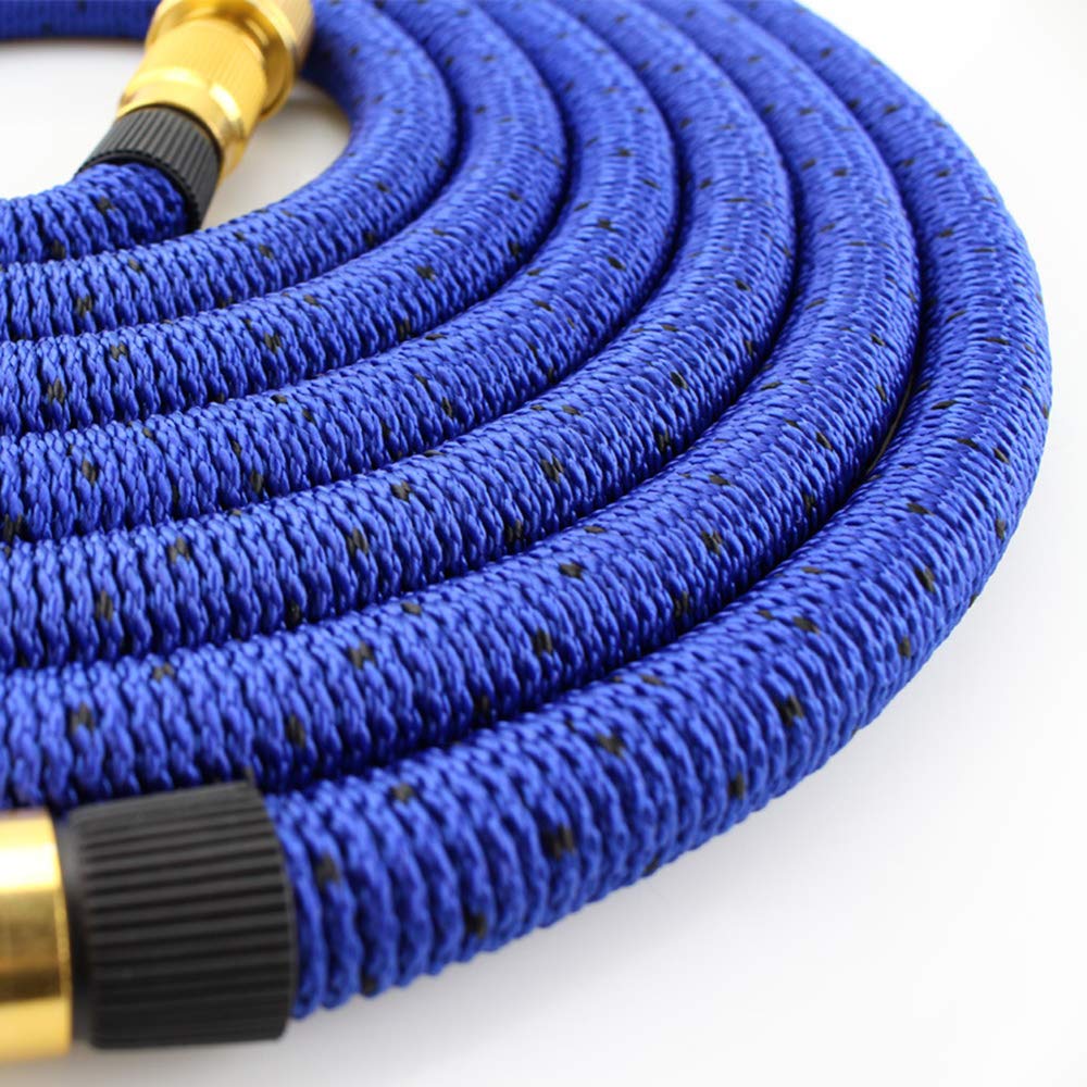 Tubo Flessibile da Giardino espandibile, a ugello Multifunzione Tubi da Giardino con raccordi e Rubinetto Professionale per Pistola a spruzzo,10M