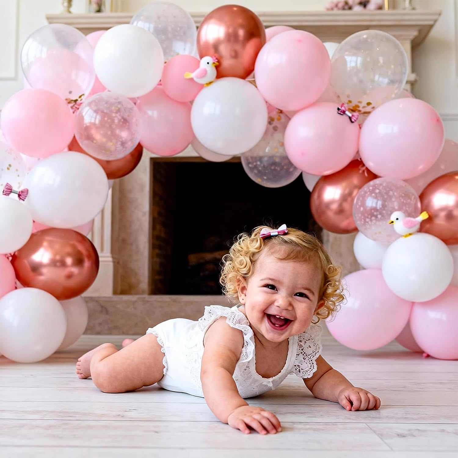 Balloon Arch Stand Kit 9ft &5.6ft,Heavy Duty Base With Water Filling Bag Bendable Half Arch Balloon Arch for Birthdays Holiday Decorations And Other Indoor And Outdoor Parties No Balloons (gold)