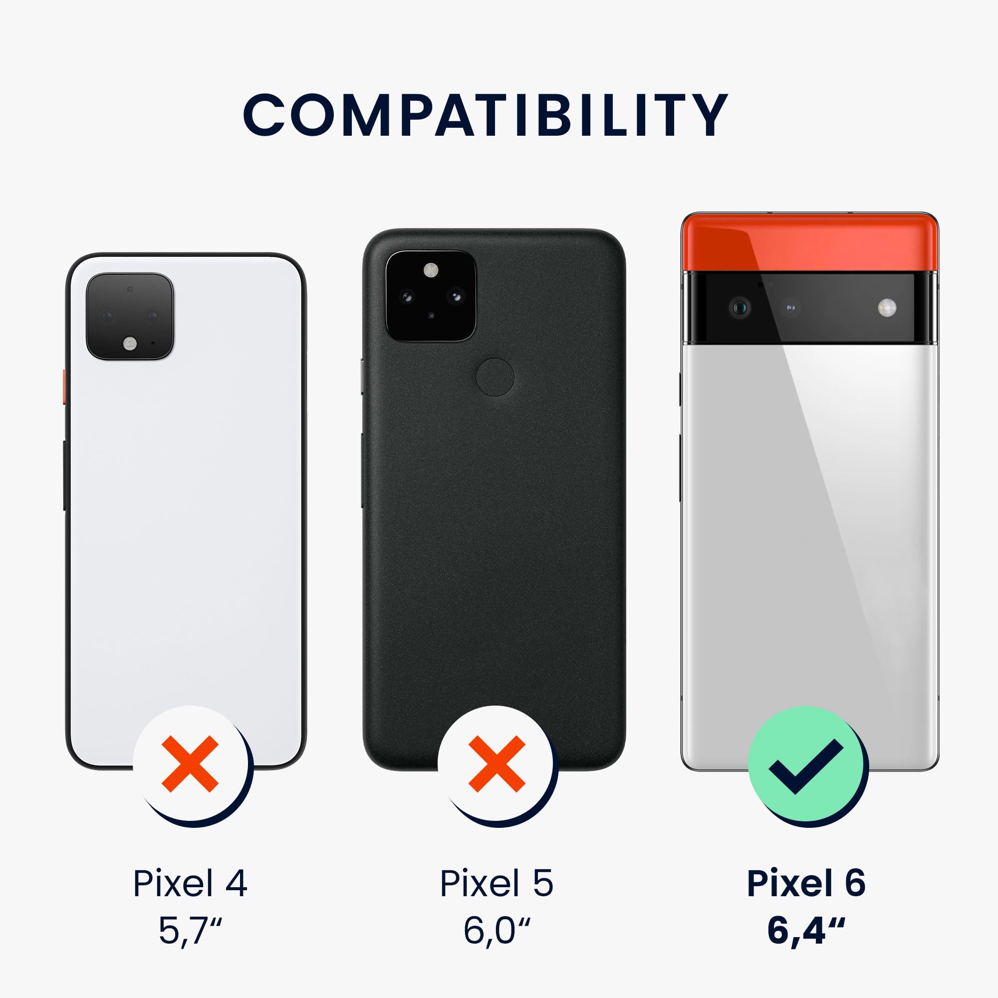 kwmobile Crossbody Case Compatible with Google Pixel 6 Case Strap, Travel Black/Multicolor/Transparent - Image 2