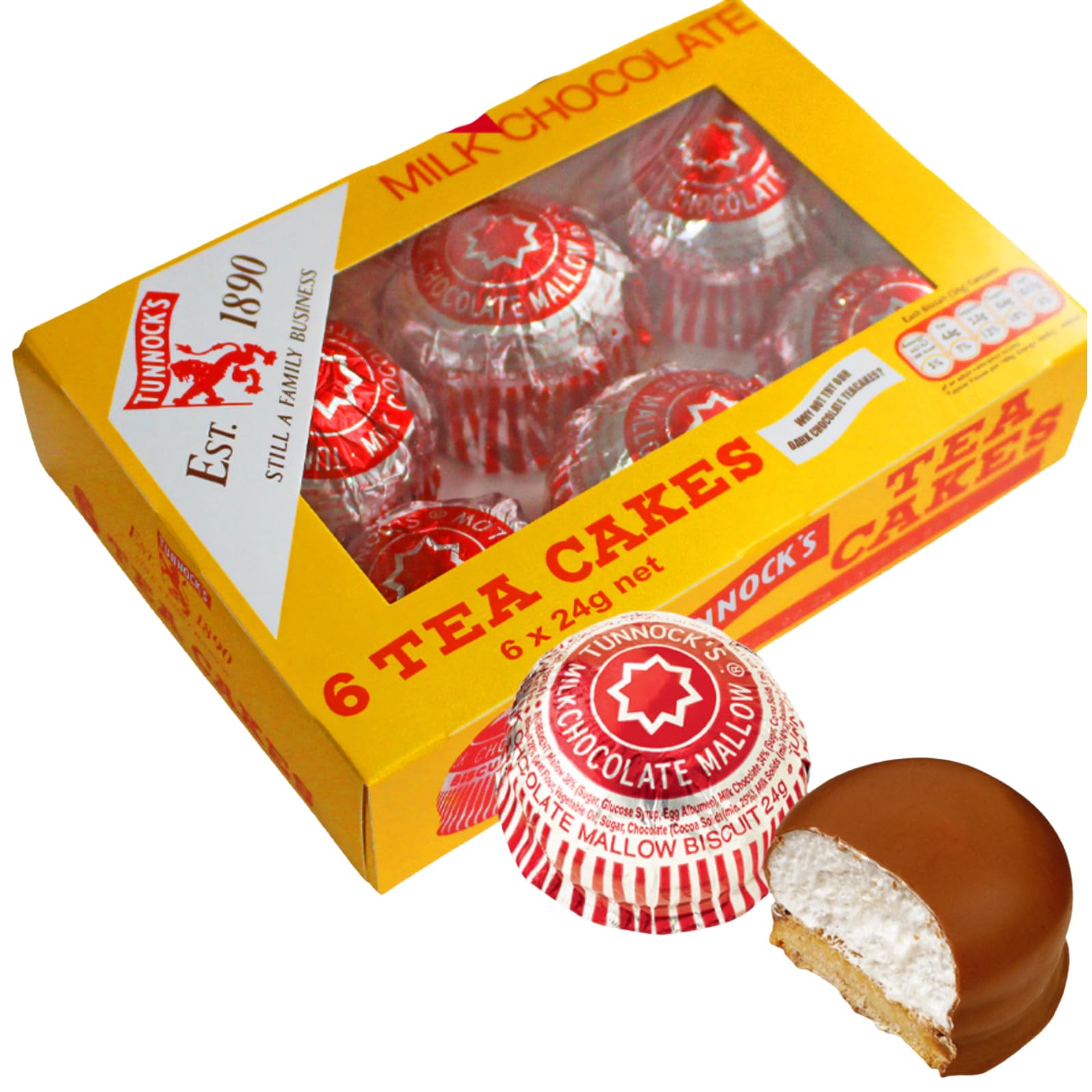 Amazon | 【在庫限り】｜SNSで話題｜TUNNOCK'S Tea Cake ターノック