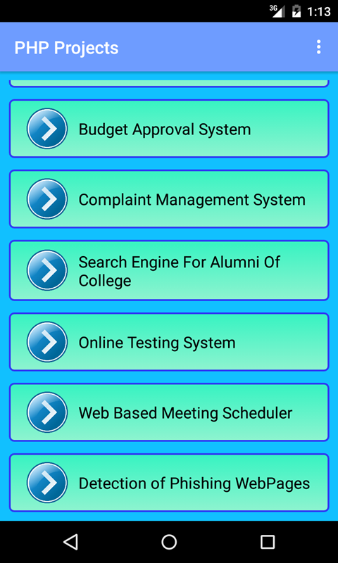 PHP Projects - App on Amazon Appstore