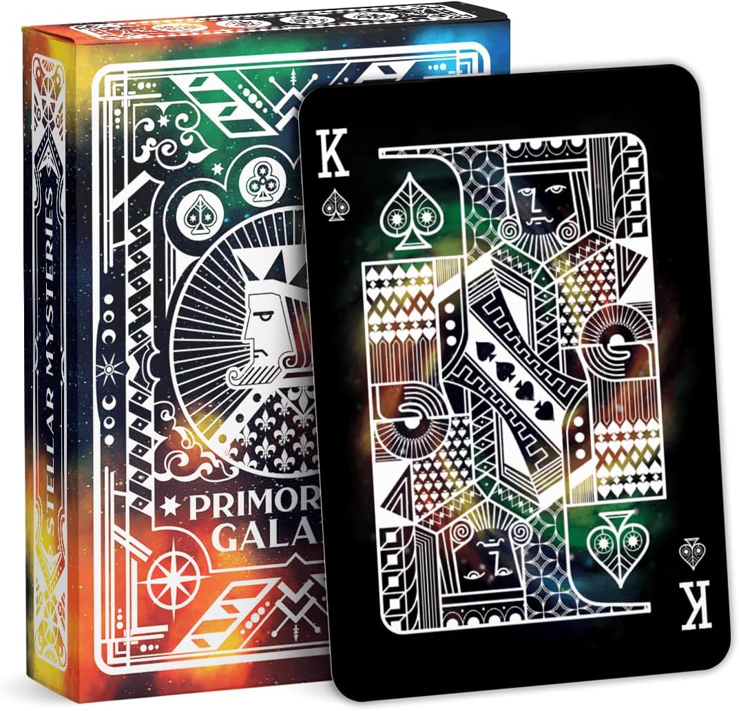 99FOX Primordial Playing Card for Adults Teens Friends Space Themed Cards Deck