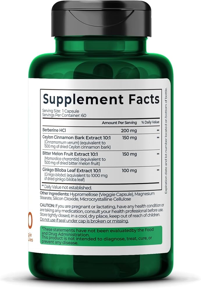 Amazon.com: Divinity Nutra Golden Berberine Supplement with Ceylon