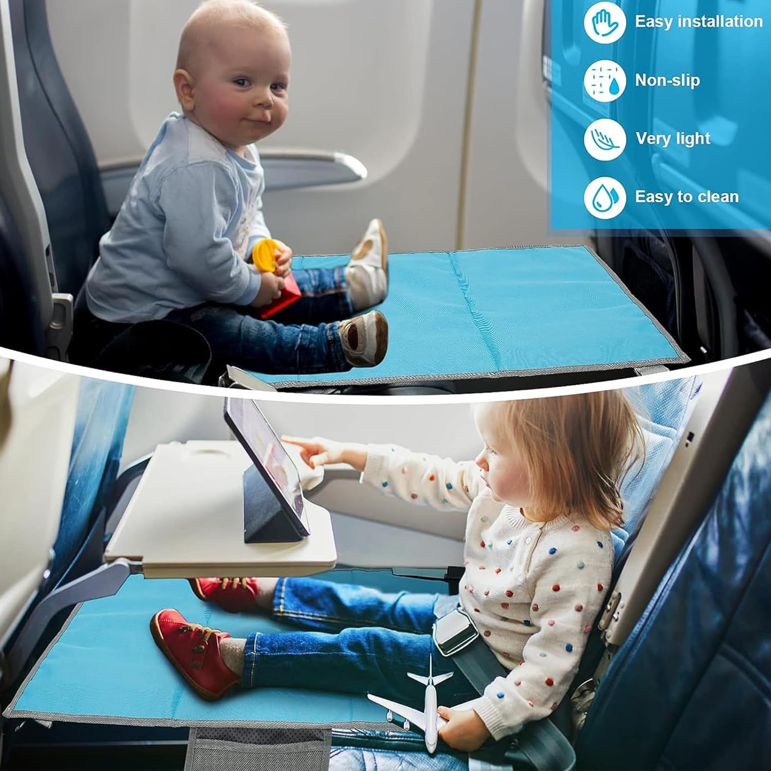 Fly Legsup Vliegtuigbedje - Slapen in het vliegtuig - Kinderbed 0-9 jaar