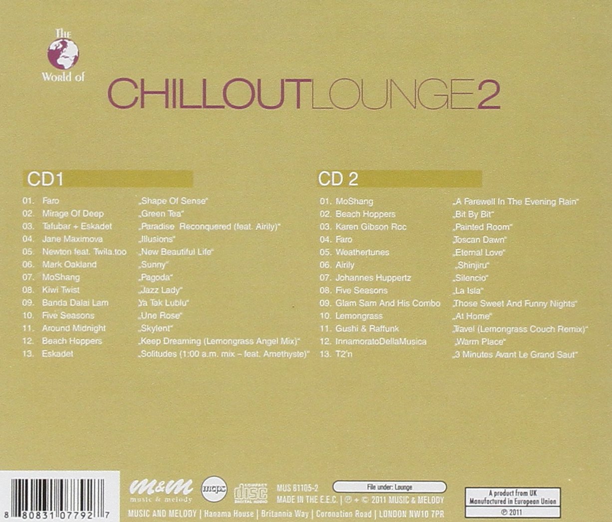 Vol. 2-W.O. Chillout Lounge