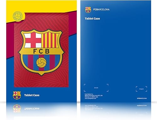 Miniatura 6 de Head Case Designs Officially Licensed FC Barcelona Neon Barca Graphics Leather Book Wallet Case Cover Compatible with Apple iPad Mini 4
