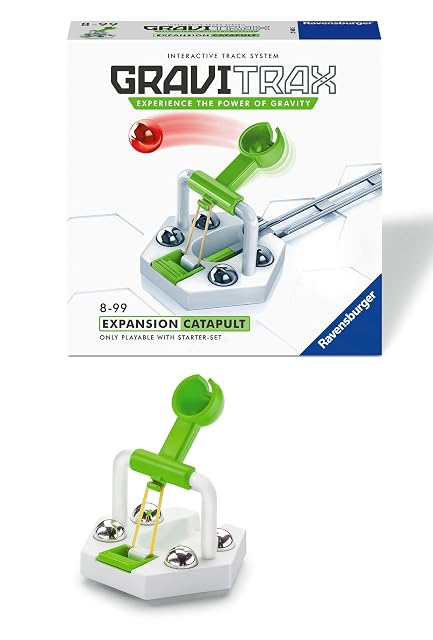 Ravensburger - GraviTrax Catapult - Catapulta, Juego STEM Innovador y Educativo, 8+ Años, Accesorio