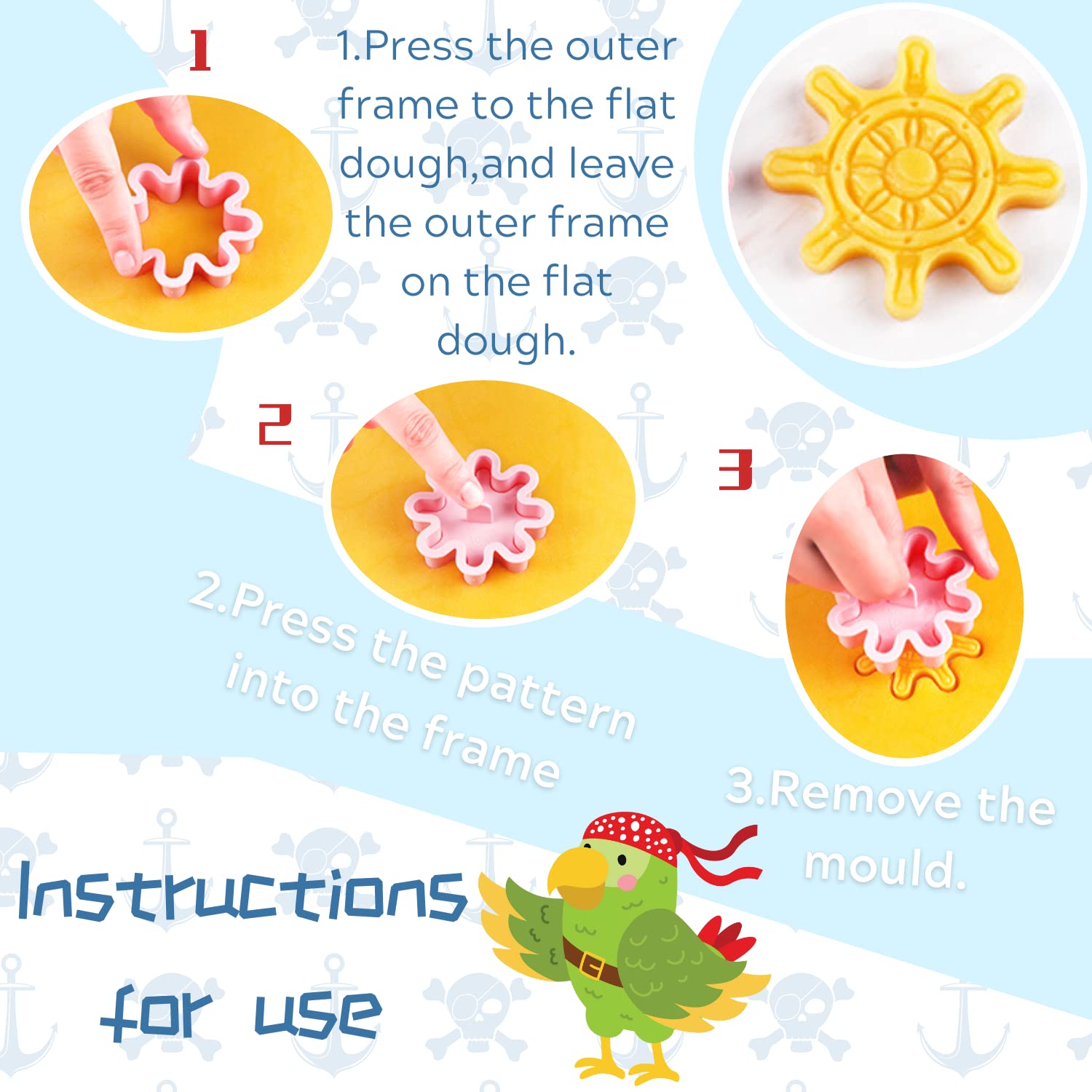 Emporte-pièce Bateau Pirate | Bakers'Tricks