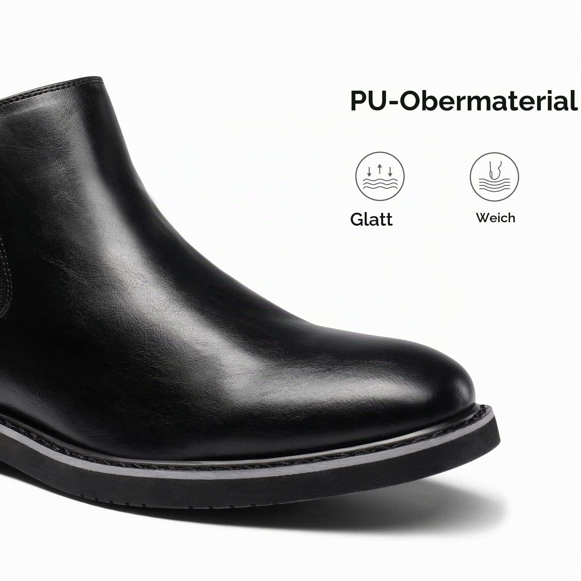 Bruno Marc Herren Stiefel Chelsea Boots Stiefeletten