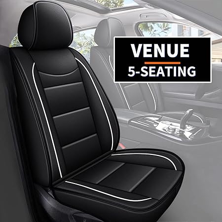 Amazon.com: DIKSOAKR Car Seat Covers Fit for Hyundai Venue 2020-2022,5 ...