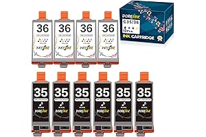 Canon Ink 35 and 36 Cartridges: Budget-Friendly Ink for Your Canon Printers