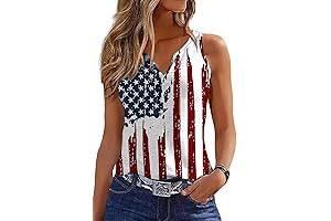 Celebrate Independence in Style with Our Patriotic American Flag Print Vest