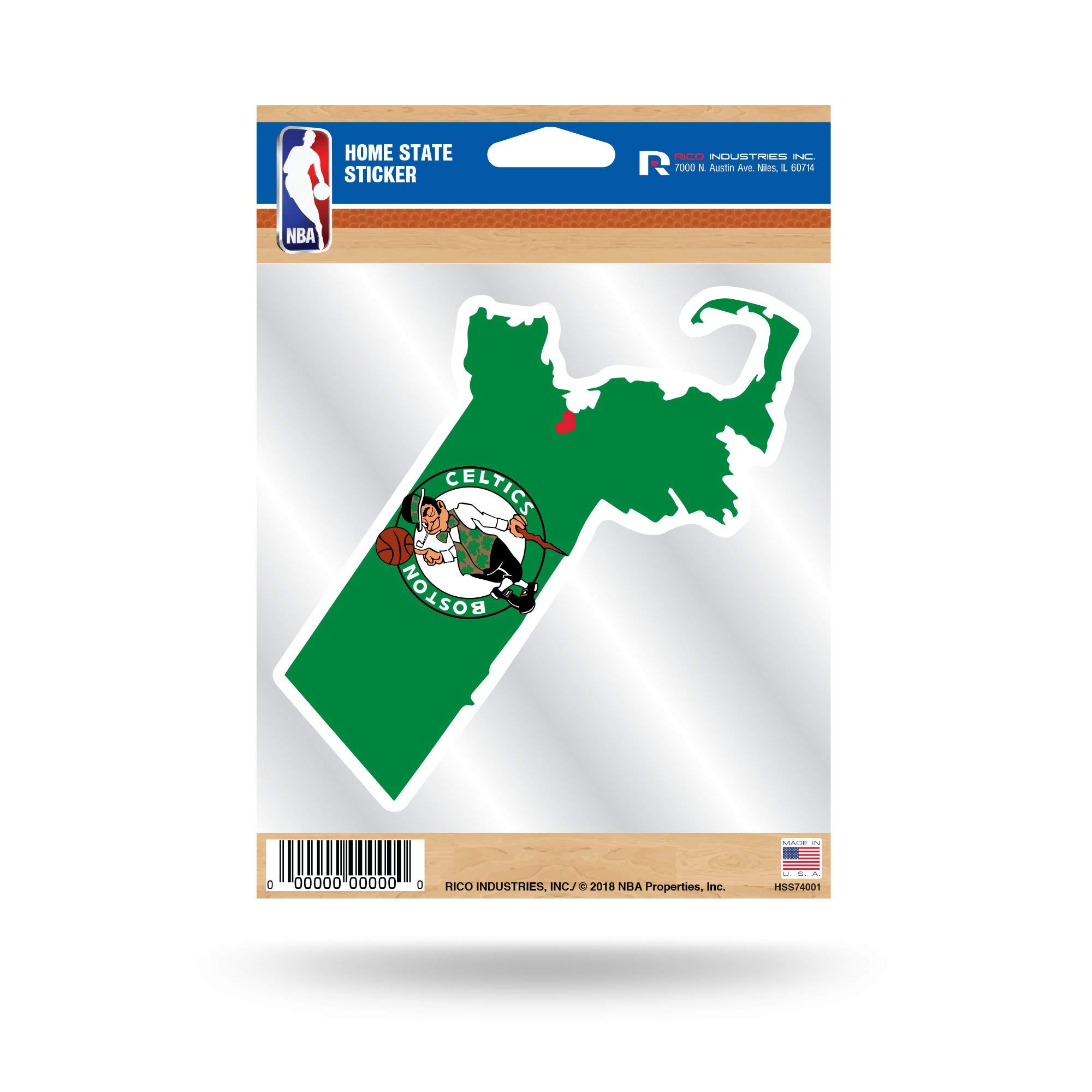 Uniformes Celtics Home State el regalo ideal multicolor de Rico Industries para aficionados