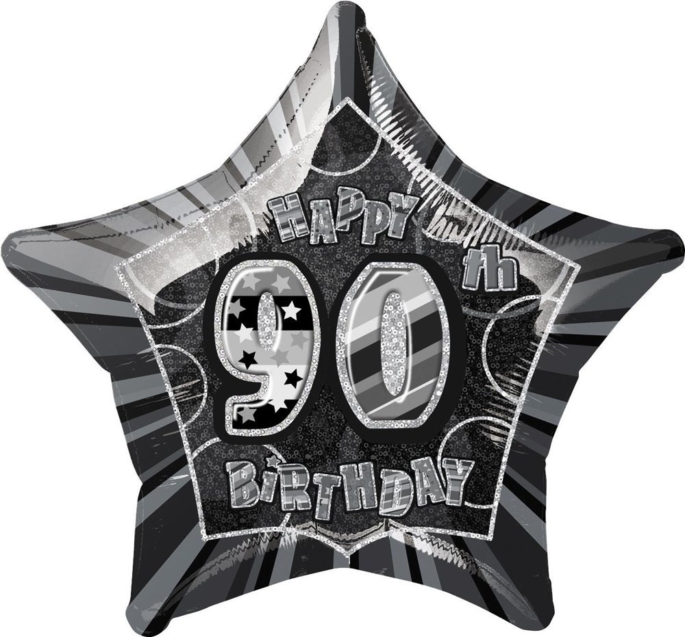 Unique Party 92068 - 9ft Foil Glitz Pink Happy 80th Birthday Banner — view 219