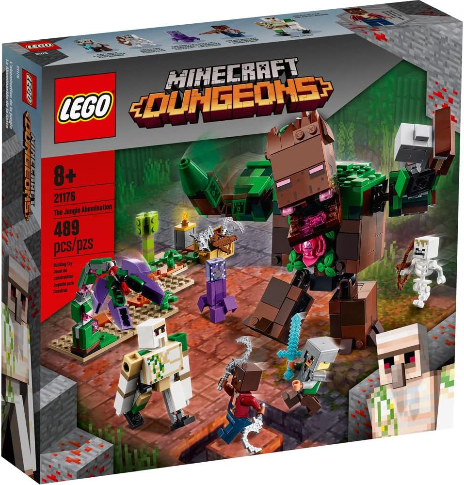The Redstone Monstrosity Lego Minecraft Dungeons Amazon Minecraft