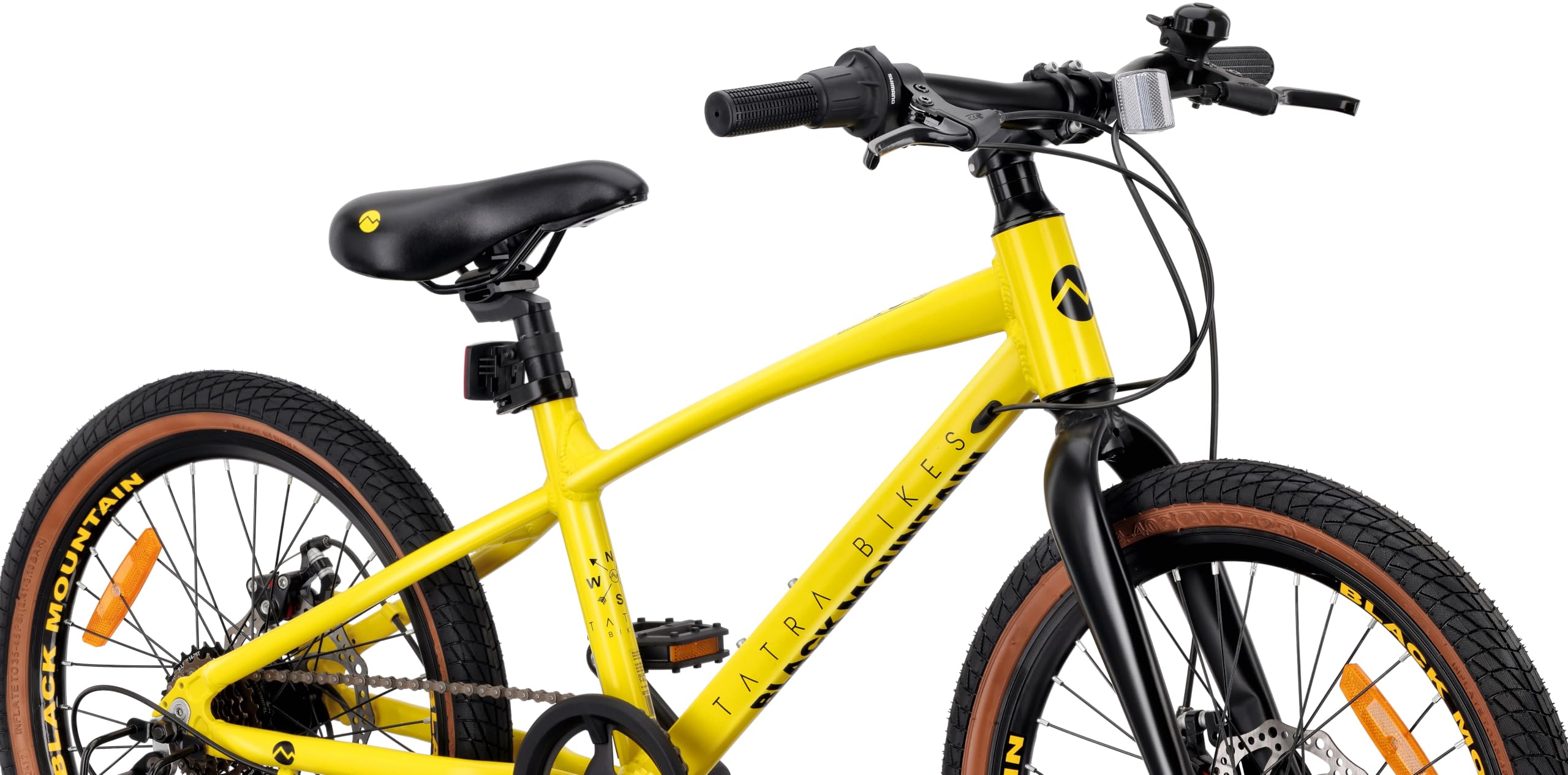 Tatra Bikes Kinderfahrrad 20 Zoll - Gelb