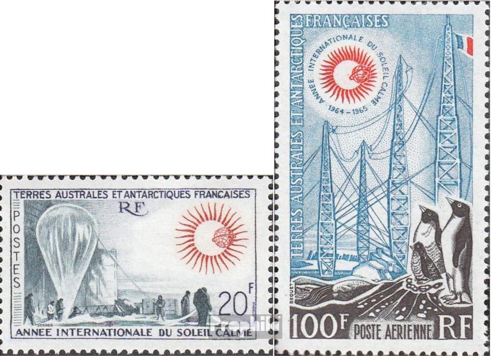 Französ. Areas Antarctica 29-30 (complete.issue.) 1963 peaceful Sun (Stamps for collectors) Birds