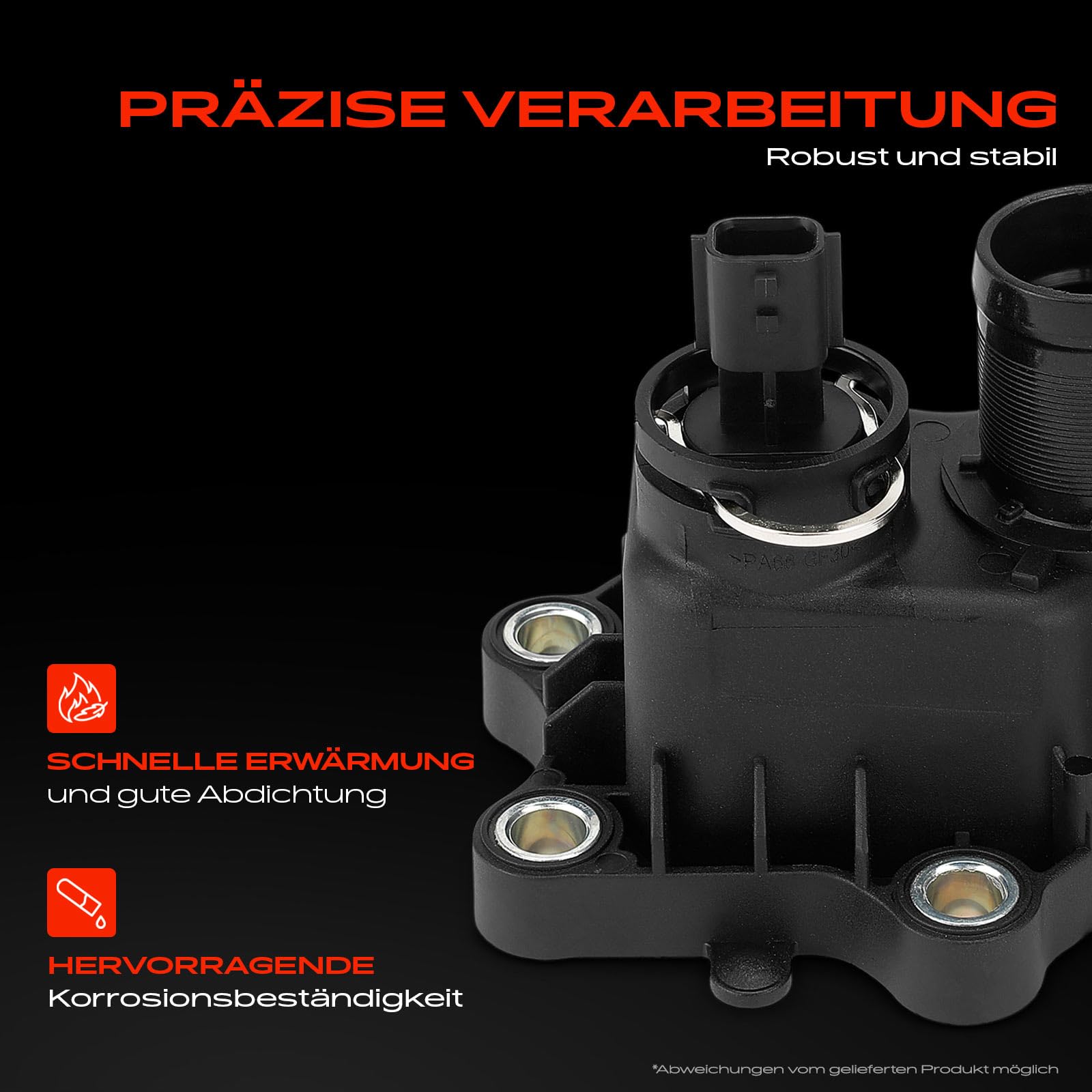 Frankberg Refrigerante del Termostato Benzina 2-Poli Compatibile con Twingo III BCA BCM Fortwo Cabriolet 453 Fortwo Coupé 453 Replace# 2812010180