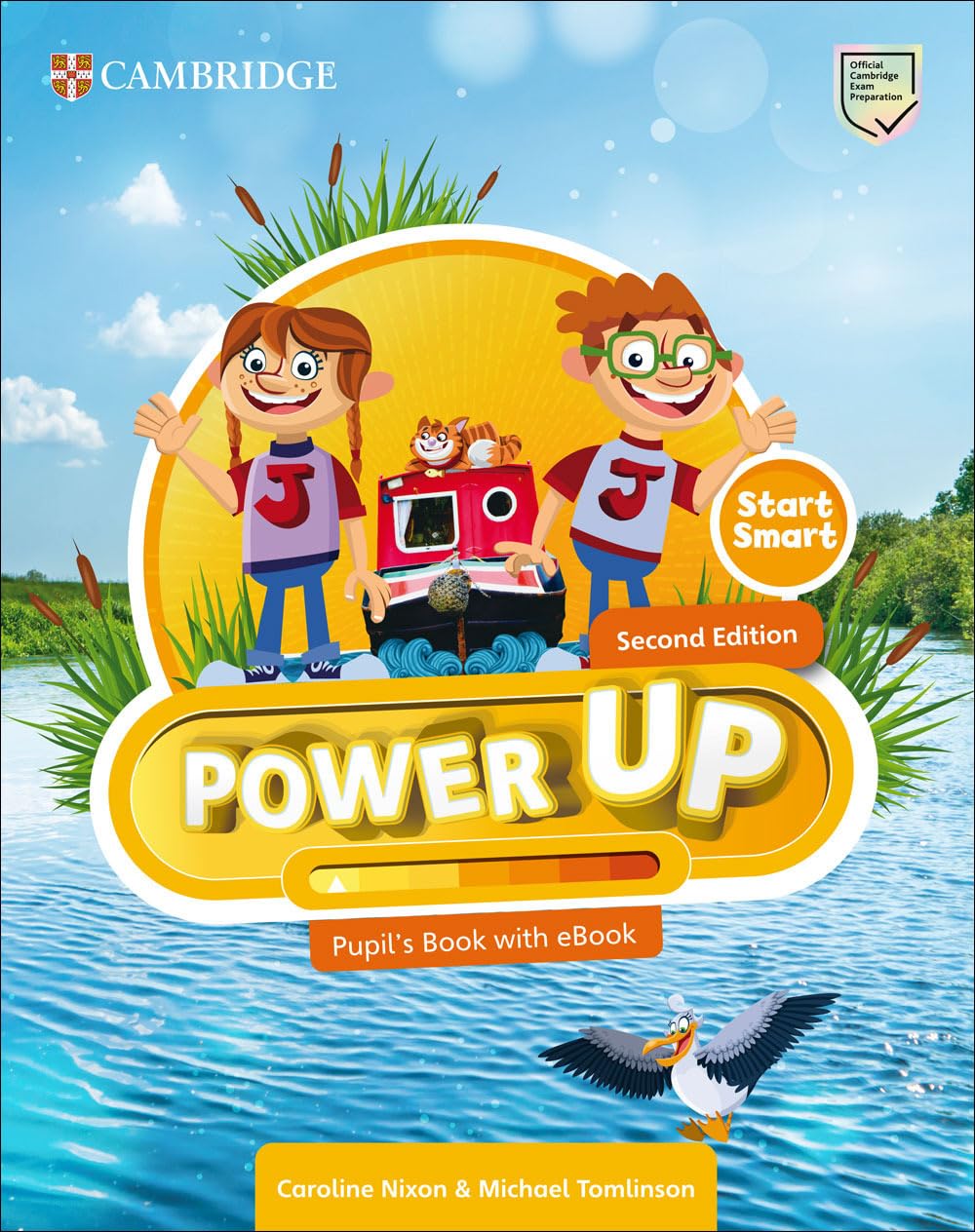 Power Up Starter Start Smart Pupil's Book with eBook (Cambridge Primary Exams)