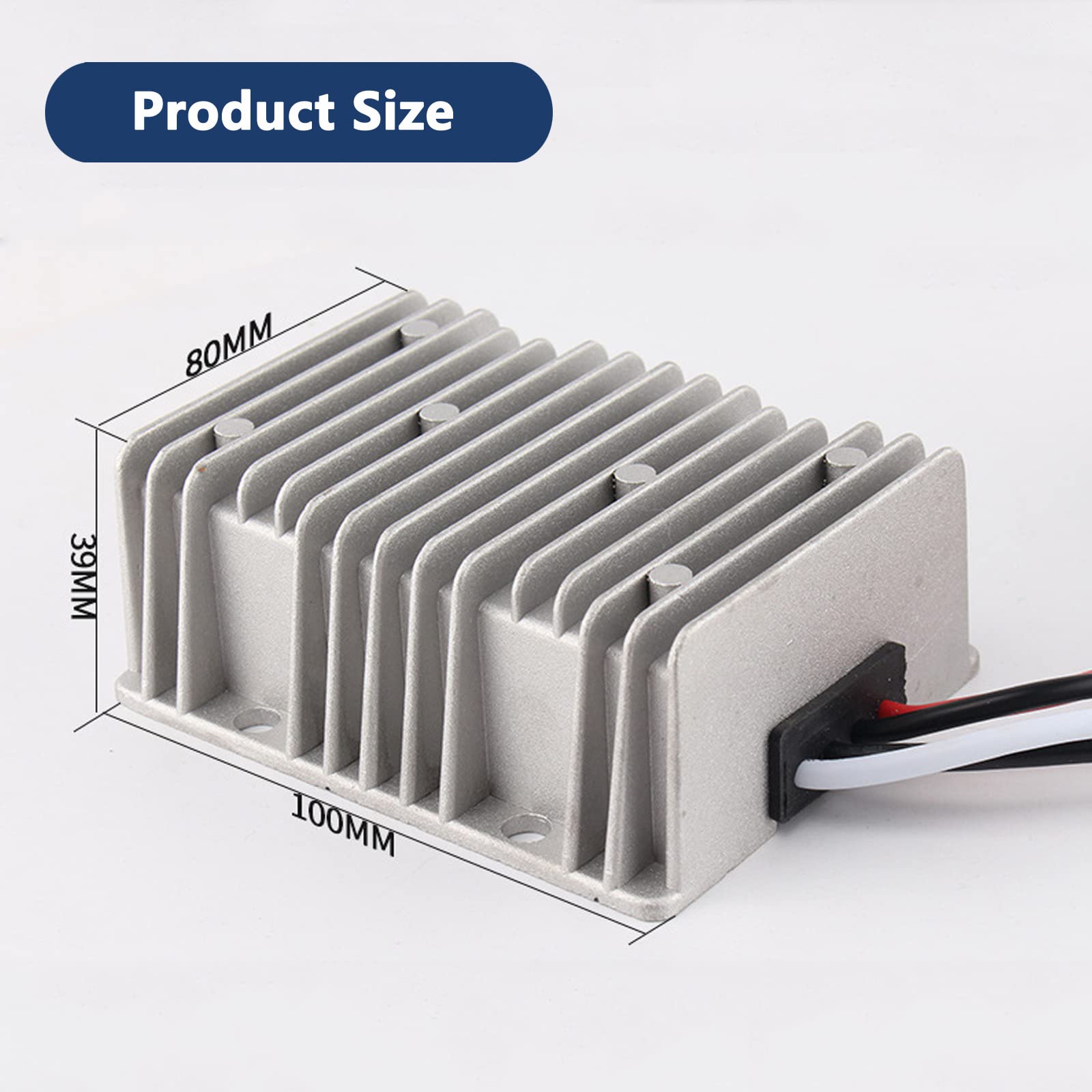 Convertitore DC DC Step Down 36V 48V a 12V 30A 360W Alimentatore Stabilizzato